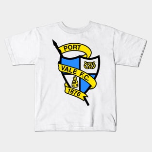 Port vale fan club Kids T-Shirt